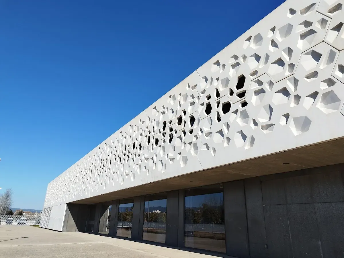 Exterior of the C3A Centro de Creación Contemporánea de Andalucía on the Guadalquivir riverbank in Córdoba