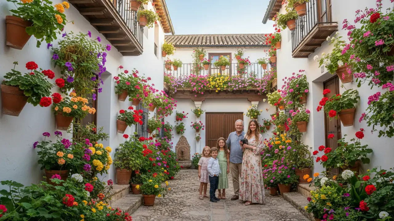 Córdoba Patio Festival flower-filled courtyard