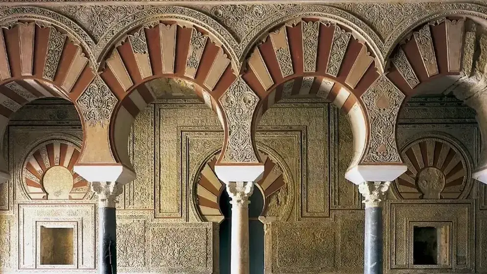 Ruins of Medina Azahara caliphal palace near Córdoba