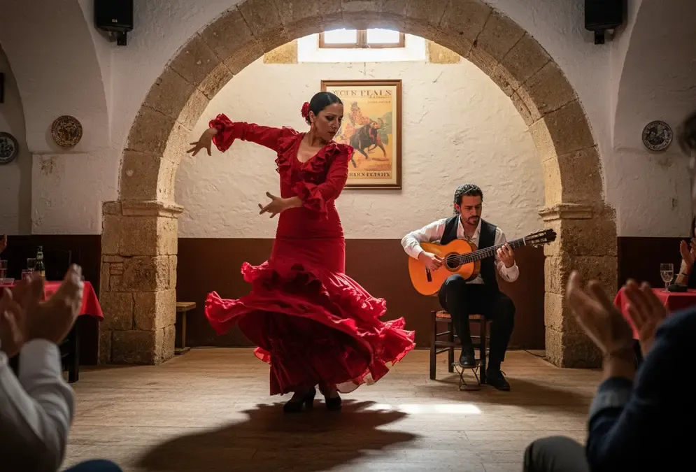 Flamenco performance in Córdoba