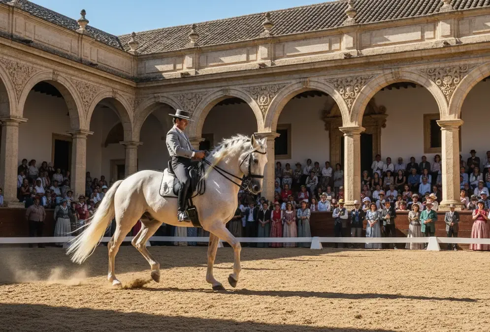 Horse Show at Caballerizas Reales in Córdoba