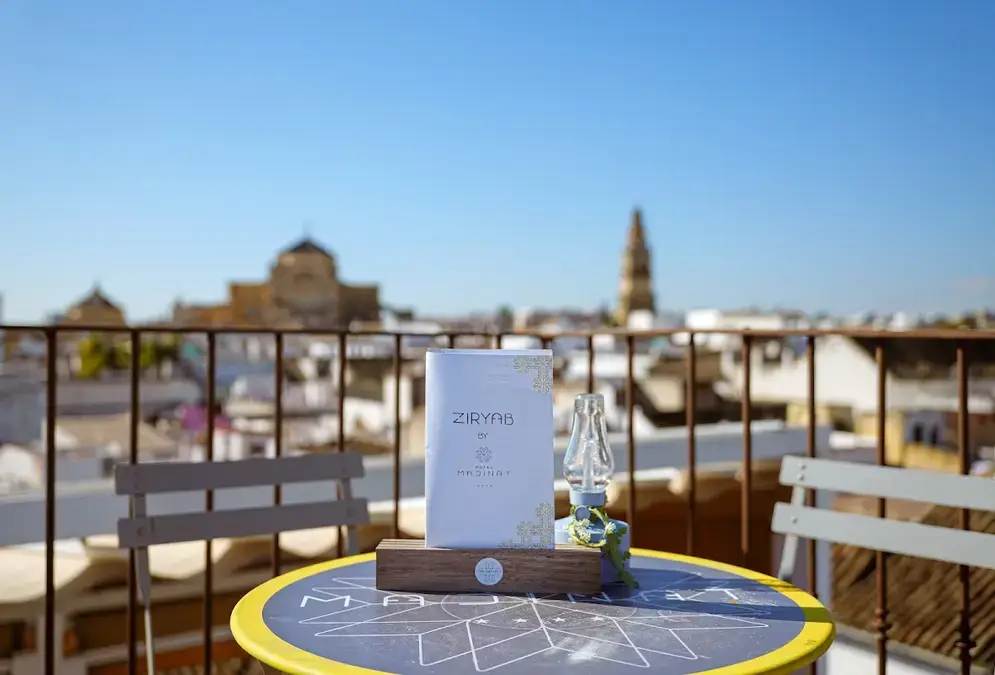 Elegant interior of Hotel Madinat with refined Arabo-Andalusian décor