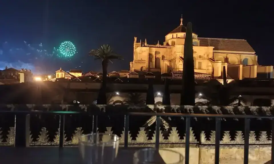 Façade of Hotel Marisa in the Judería of Córdoba