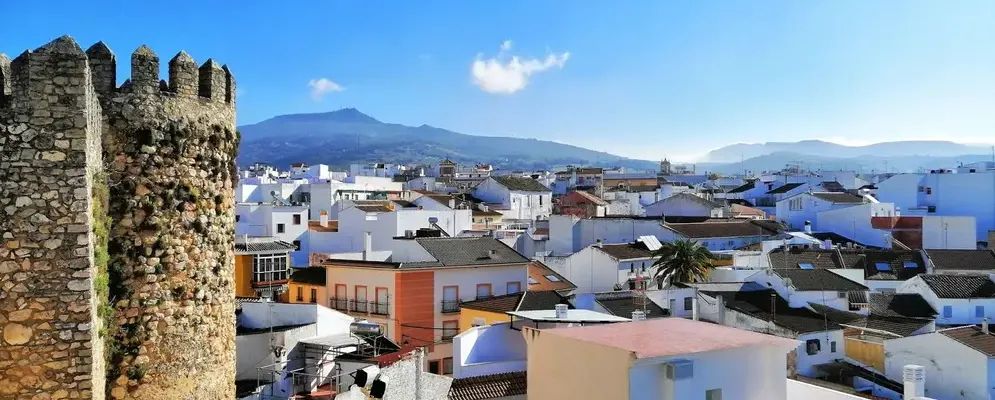 Cabra village and El Picacho summit, Sierras Subbéticas natural park