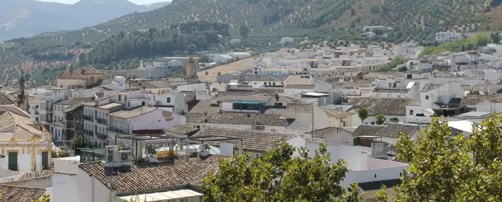 Panoramic view of Priego de Córdoba, Andalusia