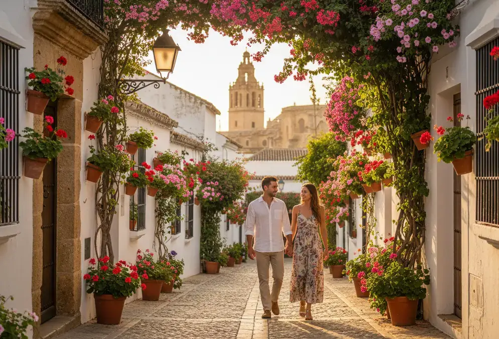 Calleja de las Flores, a romantic lane in Córdoba